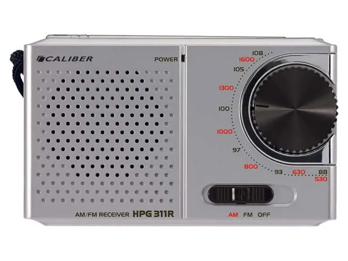 Caliber HPG311R radio FM portatile