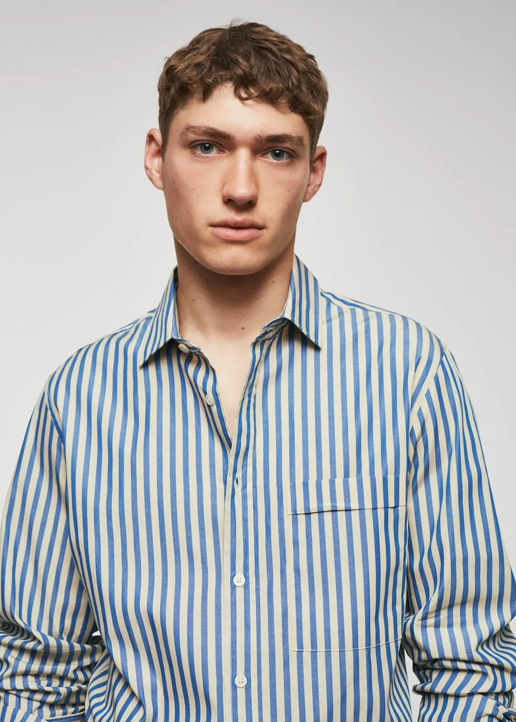 Camicia a righe Kodak 100% cotone