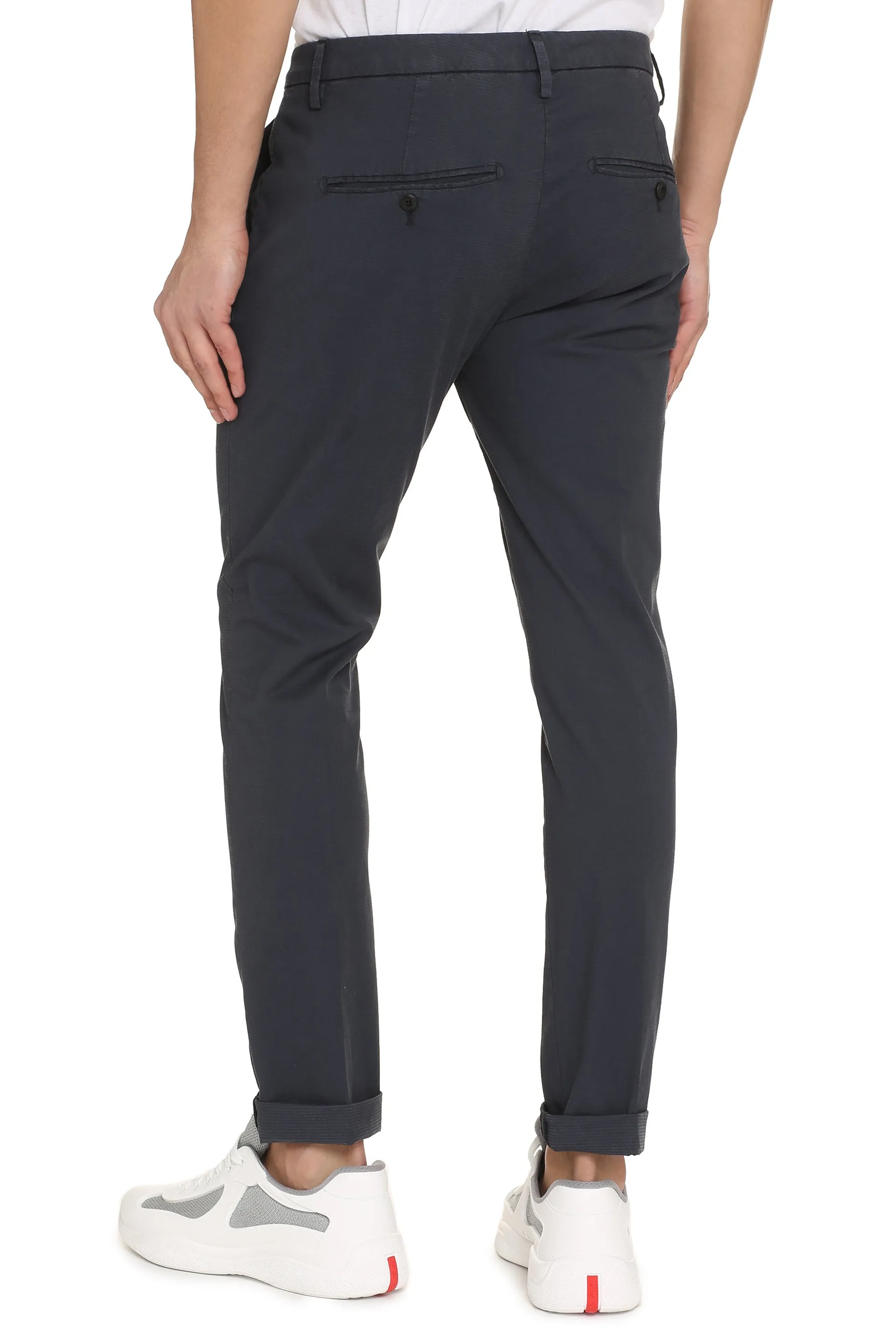 Dondup Pantaloni chino Gaubert in cotone