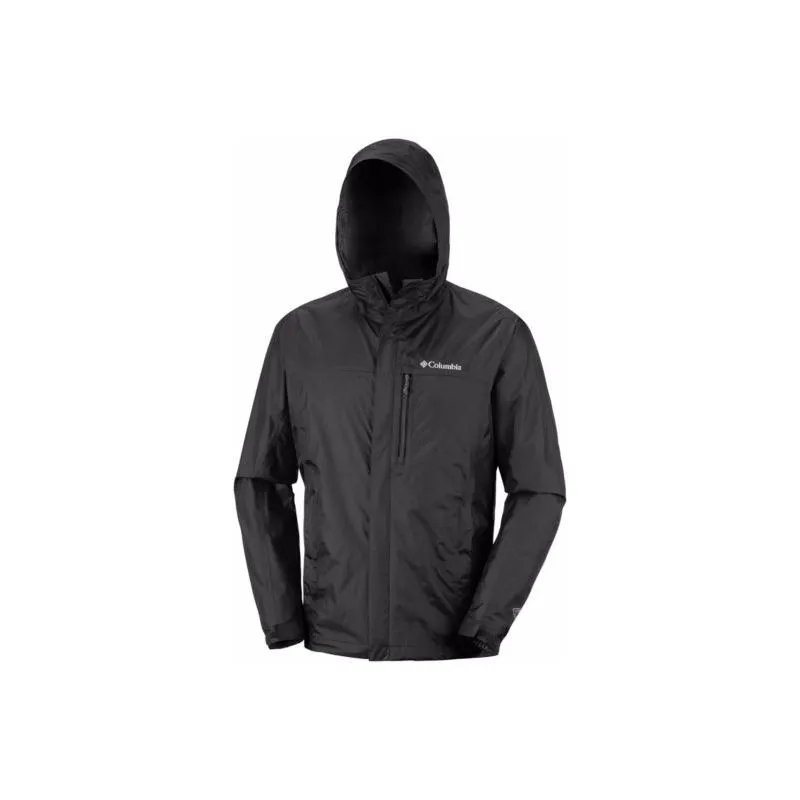 Giacca impermeabile Columbia Pouring Adventure II (nero) Uomo