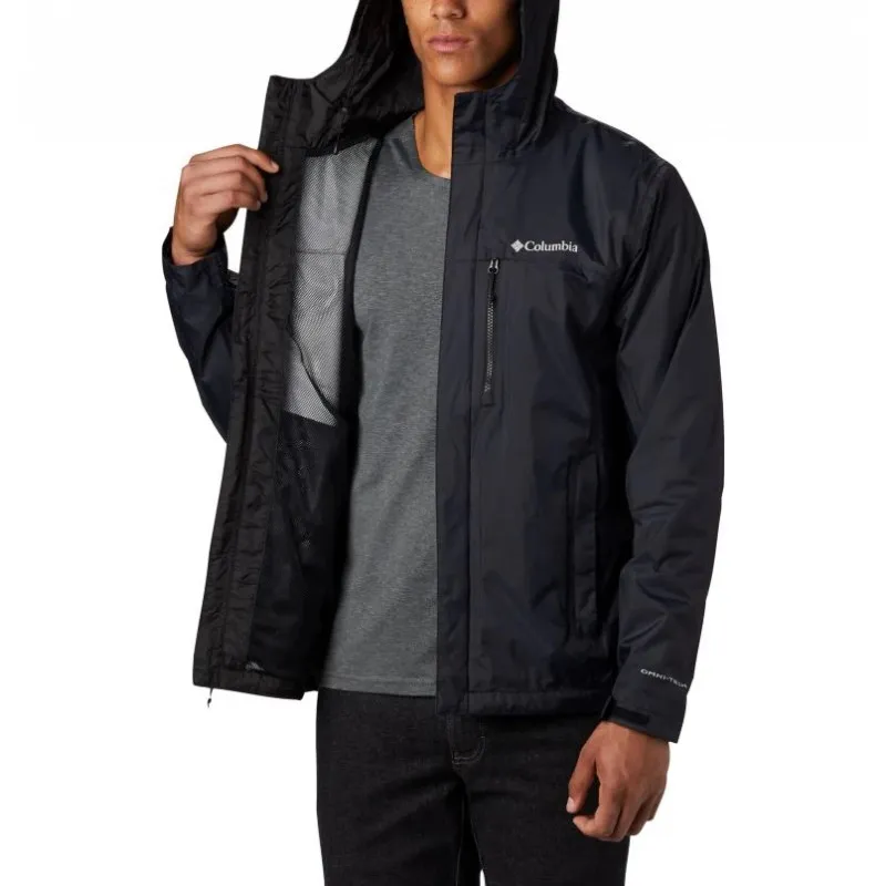 Giacca impermeabile Columbia Pouring Adventure II (nero) Uomo