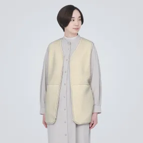Gilet in pile e poliestere riciclato