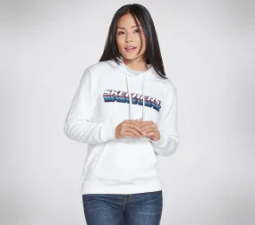 GO LOUNGE Stack Logo Pullover Hoodie