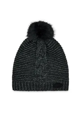 GUESS Berretta Pon Pon Donna Black AW9975WOL01