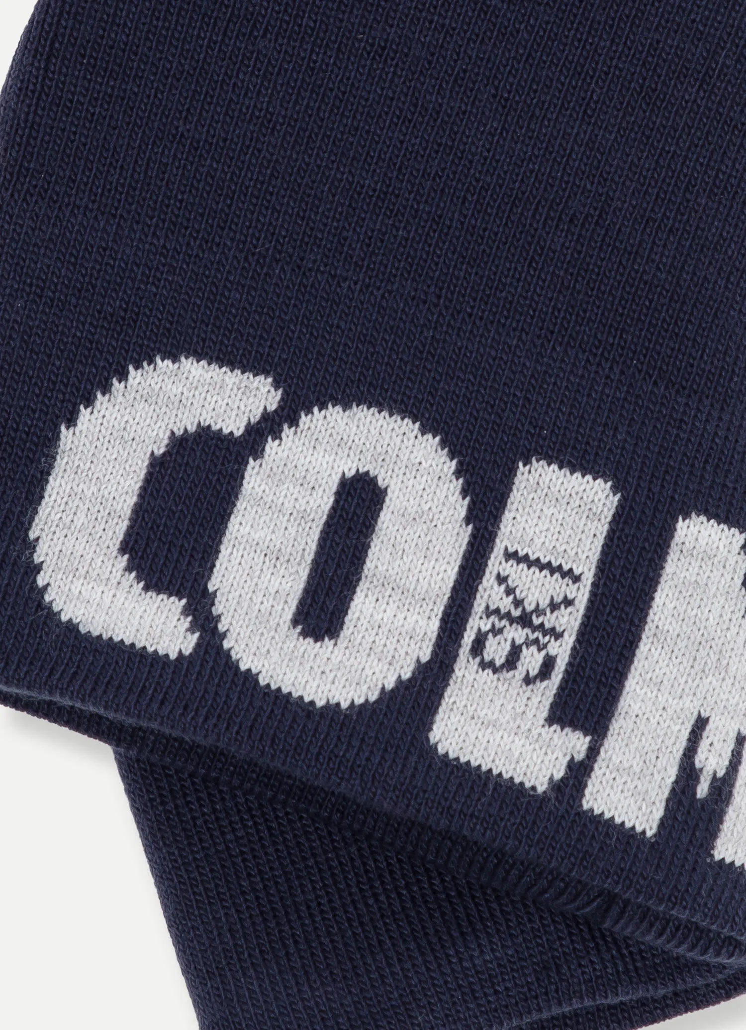Hat with jacquard maxi-logo