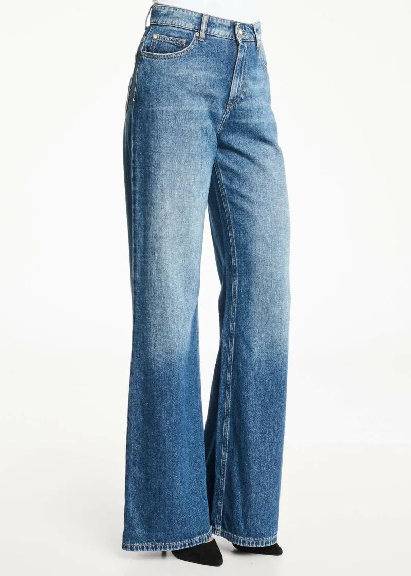 Jeans in denim di canapa