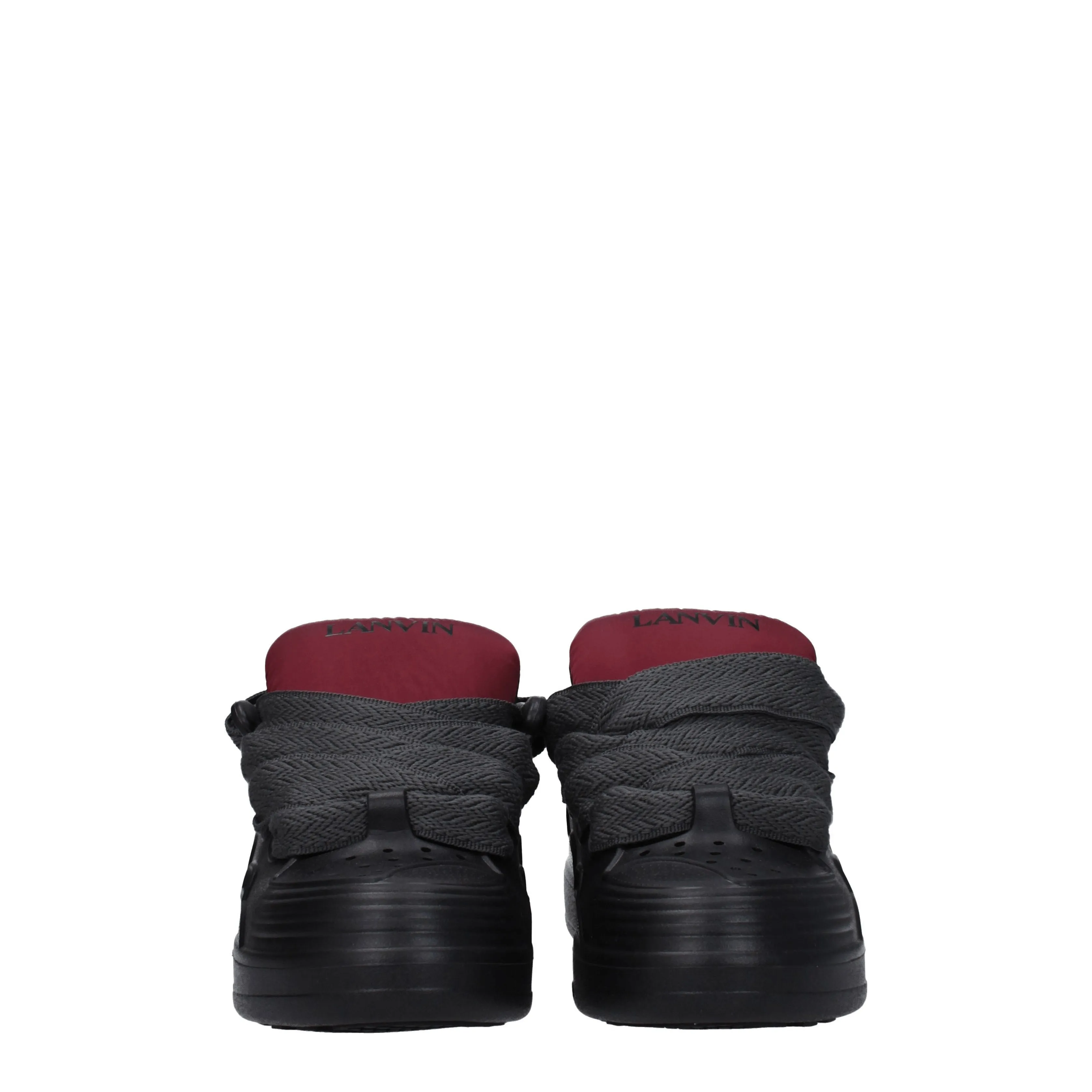 Lanvin Sneakers Uomo Gomma Nero/Antracite