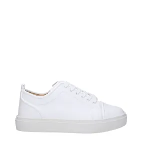 Louboutin Sneakers Adolon junior Uomo Pelle Bianco