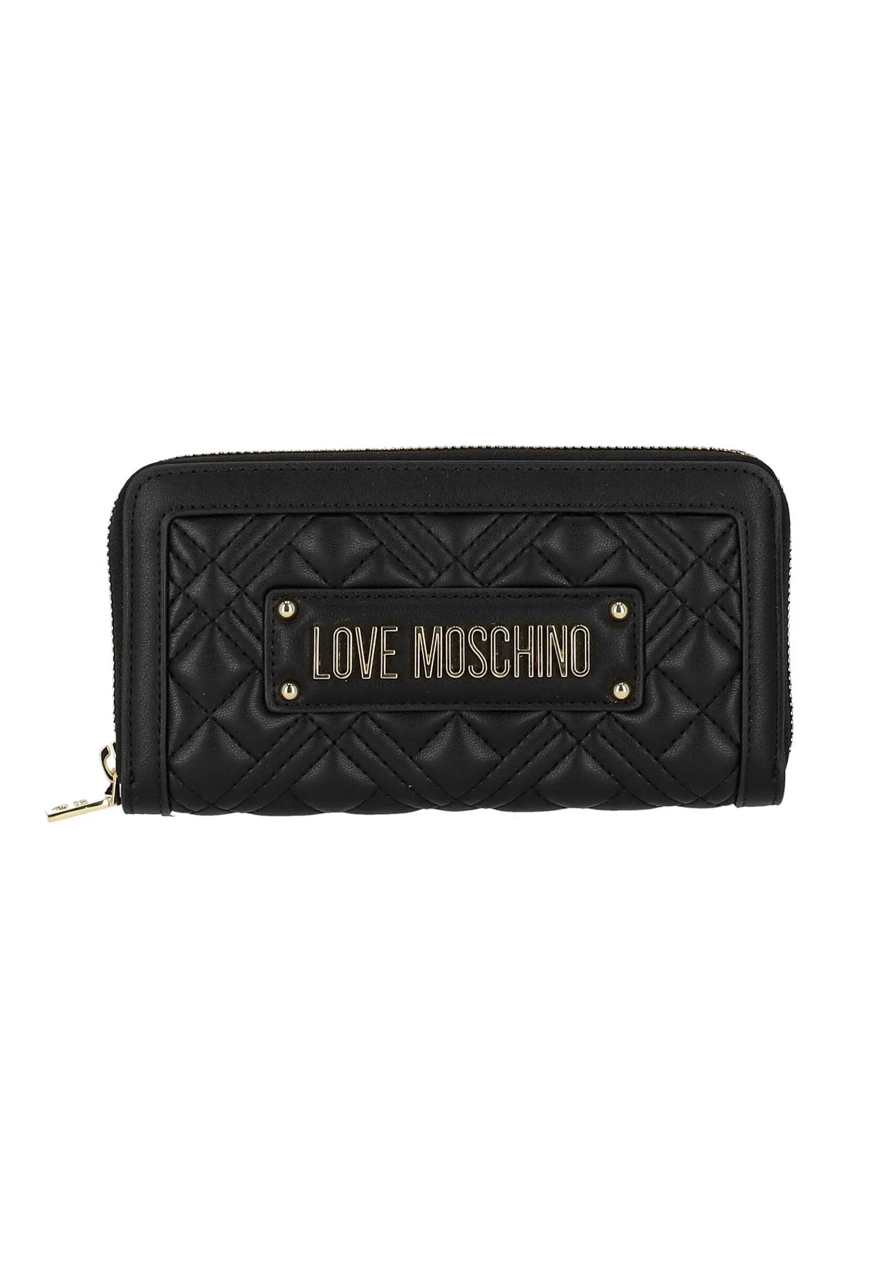 LOVE MOSCHINO Portafoglio Donna Nero Gold JC5600PP1ILA0000