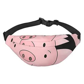 Piggy Travel Running – Borsa a tracolla grande, resistente e leggera per lo sport, da viaggio durante il trasporto, Nero , Tagli