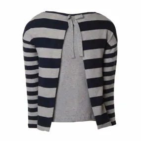 Pullover Canotta A Righe Bambina Teen