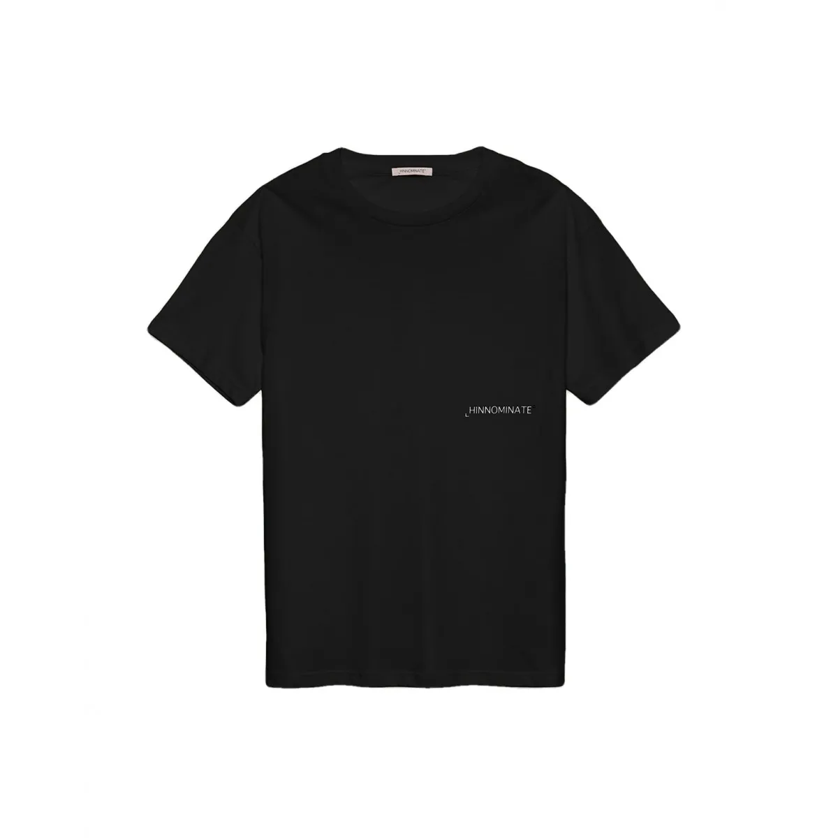 T-shirt Mezza Manica Con Stampa, Nero